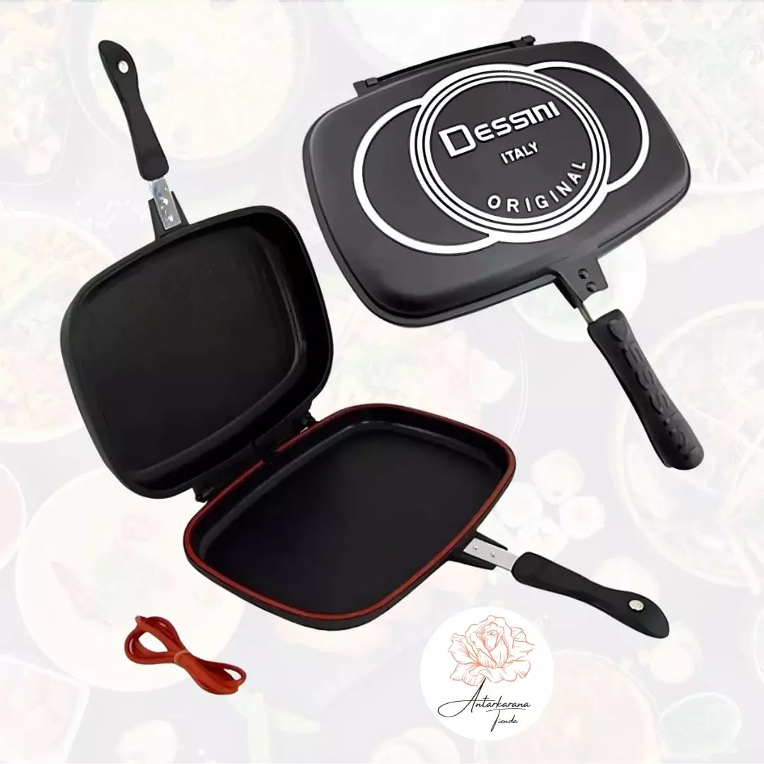 Sartén Doble - Grill Booster